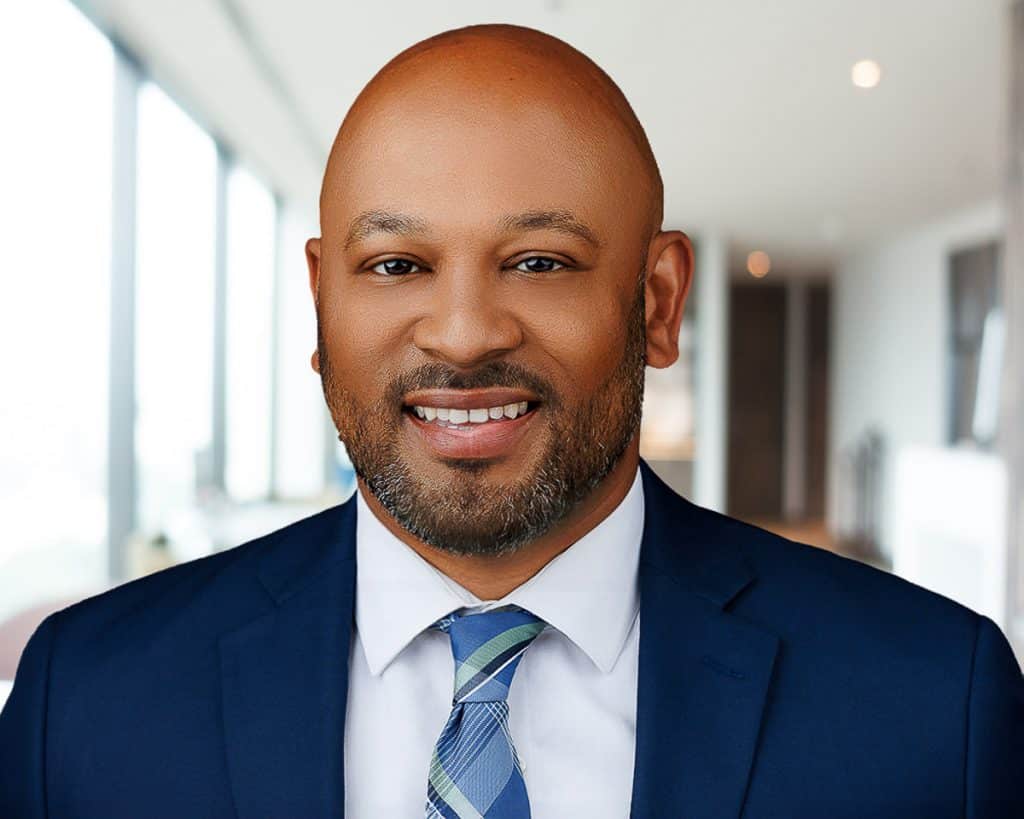 Business consultant headshot for a Chicago marketing firm