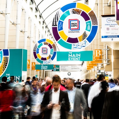 Chicago's leading commercial photography team for event photography at trade shows